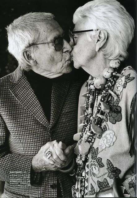 Iris e Carl Apfel.