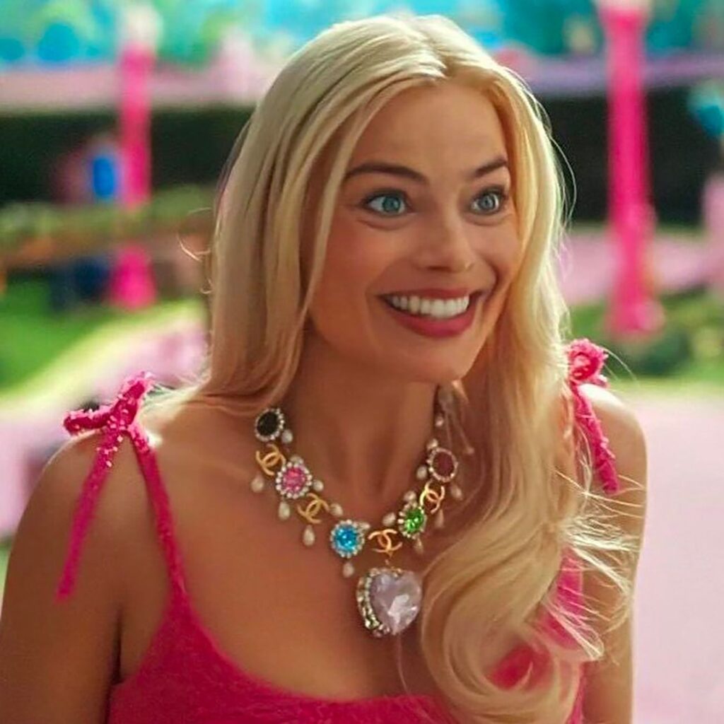 Margot Robbie em Barbie 