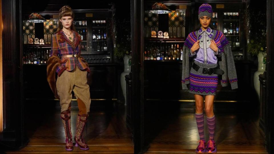 Looks da Coleção Madcap Heiress de Anna Sui 