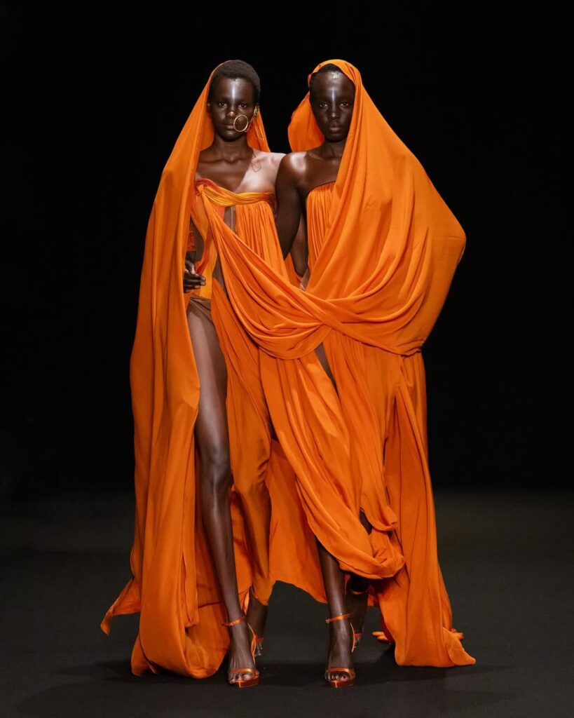 twin dress across the flame gaurav gupta