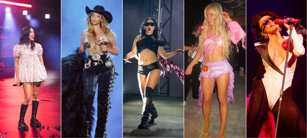 Como cantoras usam a moda para contar as histórias de seus álbuns