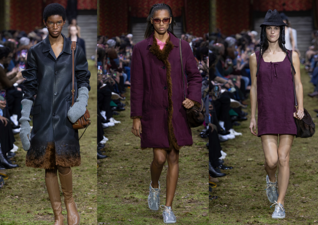 Análise da coleção "Miu Miu Fall/Winter 2026 by Miuccia Prada" - Miu Miu.