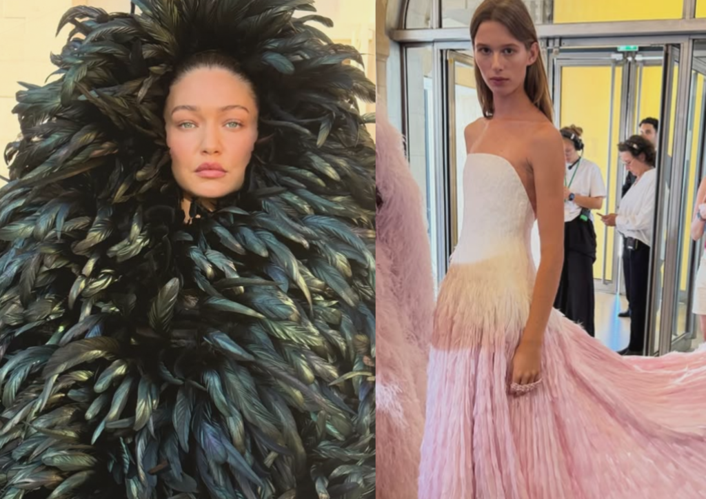 Models para 55th Couture Collection